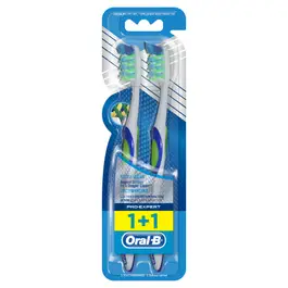 Oral-B Pro-expert, Manual Toothbrush, Medium, 2 Count
