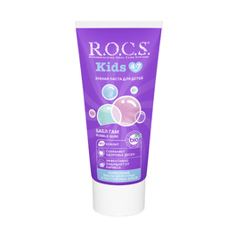 ROCS Toothpaste For Kids 4-7 Years With Bubble Gum - 45 g