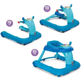 Chicco - Chicco 123 Baby Walker Light Blue