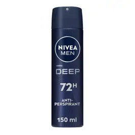NIVEA Men Deep Darkwood 72h Black Carbon Deodorant Spray 150ml