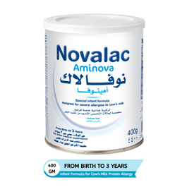 Novalac Aminova Thickened Free Amino Acids-based Formula, 0-3 Years, 400g