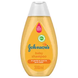 Johnson's Baby Shampoo, As Gentle to Eyes as Pure Water, Sulfate, 300ml