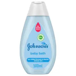 Johnson's Baby Bath, Our Mildest Formula to Cleanse Delicate Skin, 500ml