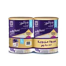 PediaSure 1+ Vanilla 2*900g Family Pack