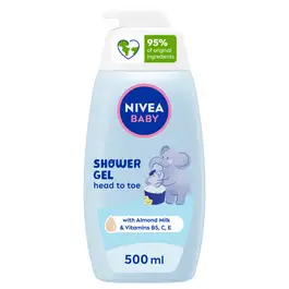 NIVEA Baby Head To Toe Shampoo & Bath, 500Ml