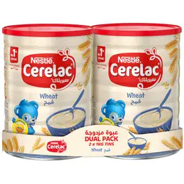 Cerelac Baby Cereal Wheat Family and Milk Pack (2*1000 Gm)
