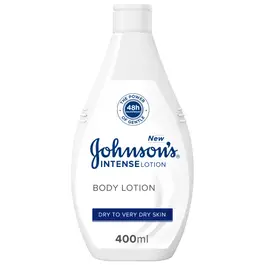 Johnson’s Intense Body Lotion, Fast Absorbing, Hydrates & Nourishes Skin, for Dry to Very Dry Skin, 400ml