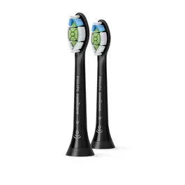 Philips Optimal White Brush Heads HX6062/96 (2 Pieces, Black)