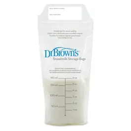 DrBrown's Breastmilk Storage Bags -180 ml - 25 Pack