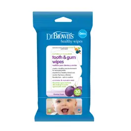 DrBrown's Tooth & Gum Wipes - 30 Pack