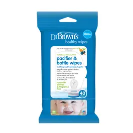 DrBrown's Pacifier & Bottle Wipes - 40 Pack
