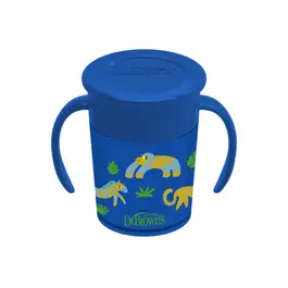 DrBrown's Cup 360° Blue - 200ml - 6 Months