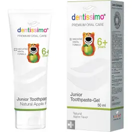 Dentissimo Junior 6+ Ys W/ Apple Aroma Toothpaste Gel 50ml