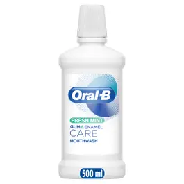 Oral-B Gum & Enamel Care Fresh Mint Mouthwash 500 Ml