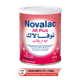 Novalac AR Plus, Anti-Regurgitation Infant Milk Formula, 0-12 Months, 400g