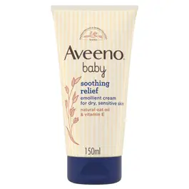 Aveeno Baby Soothing Relief Baby Emollient Cream, for Dry & Sensitive Skin, 150ml