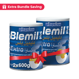 Blemil Plus Extra 1 600g Pack Of Two