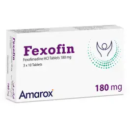 Fexofin 180 Mg Tablet 30 Tablets