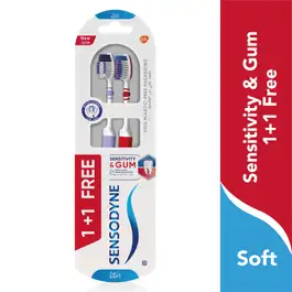 Sensodyne Sensitivity & Gum Soft Toothbrush 1+1