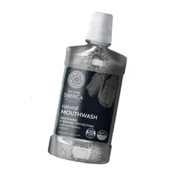 Natura Siberica Natural Mouthwash With Charcoal - 520 ml