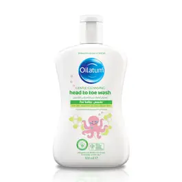 Oilatum Gentle Bath Wash, 2 In 1 Hair And Body Wash For Children Prone To Dry Skin And Eczema, 300 ml