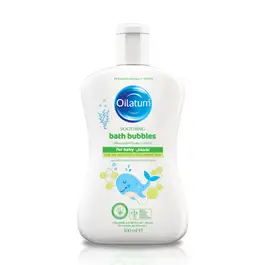 Oilatum Bubble Bath Wash, Body Wash For Children With Dry And Eczema-Prone Skin, 300 ml