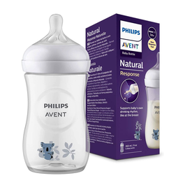 Philips Avent Natural 3.0 Feeding Bottle Koala 260ml X1