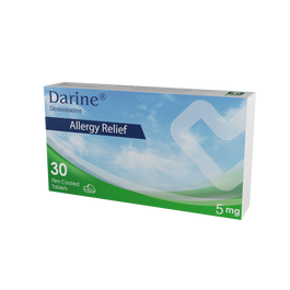 Darine Desloratadine 5 Mg 30 Tablets
