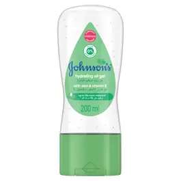 Johnson's Baby Hydrating Oil Gel with Aloe Vera and Vitamin E, 200ml
