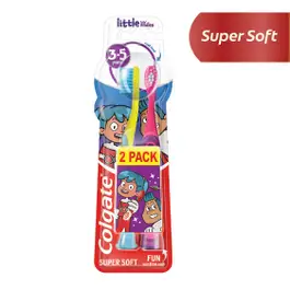Colgate Kids Toothbrush Smiles 3-5 Years - Pack of 2