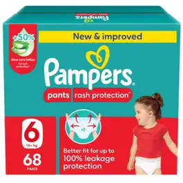 Pampers Pants Size 6 Mega Box 68 Pants New