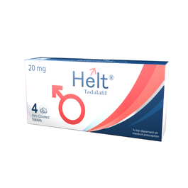 Helt Tadalafil 20 mg 4 Tablets