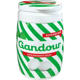 Gandour Sugar-Free Spearmint Gum Centrefill Canister – 32 Pieces