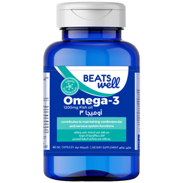 Beatswell Omega 3 1200 mg - 60 Capsules