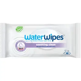 Waterwipes Soothing Clean Baby Wipes, 48 Wipes
