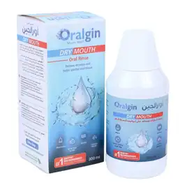 Oralgin Dry Mouth Wash With Myrrh Extract 300 ml