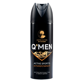 Q'Men Antiperspirant Spray Active Sport 200 Ml