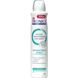 Deonica Antiperspirant Anti-Bacterial Spray 200 ml
