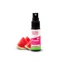 Global White Fresh Watermelon Taste Oral Spray 15ml