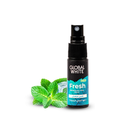 Global White Mint Fresh Oral Spray 15ml