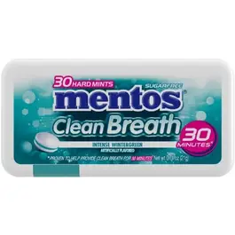 Mentos Clean Breath 30 Minutes Wintergreen 30 pcs