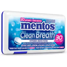 Mentos Clean Breath 30 Minutes Peppermint 30 pcs