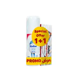 Radian Ice Roll On 75 ml + Radian Massage 40 g