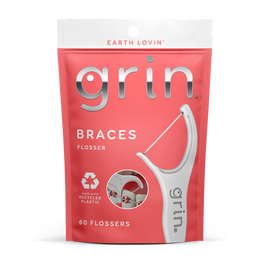 Grin Braces Flossers 60 Pcs