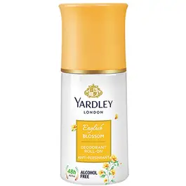 Yardley English Blossom Deodorant Roll-On for Women - 50 ml