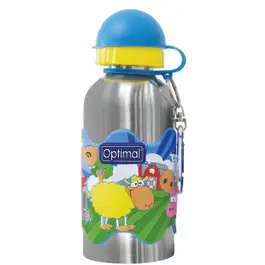 Optimal Stainless Steel Water Bottle 350ml Blue Farm