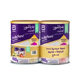 Pediasure 3+ Strawberry + Vanilla 900gm (1+1)