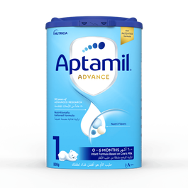 Aptamil Advance 1 Infant Milk Formula From 0-6 Months, 800g