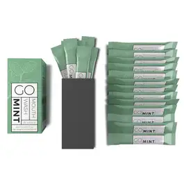 Go Smooth Mint Mouthwash Pods - Travel Size - Pack 20