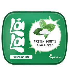 Lala Mints Peppermint Sugar free -14 gm